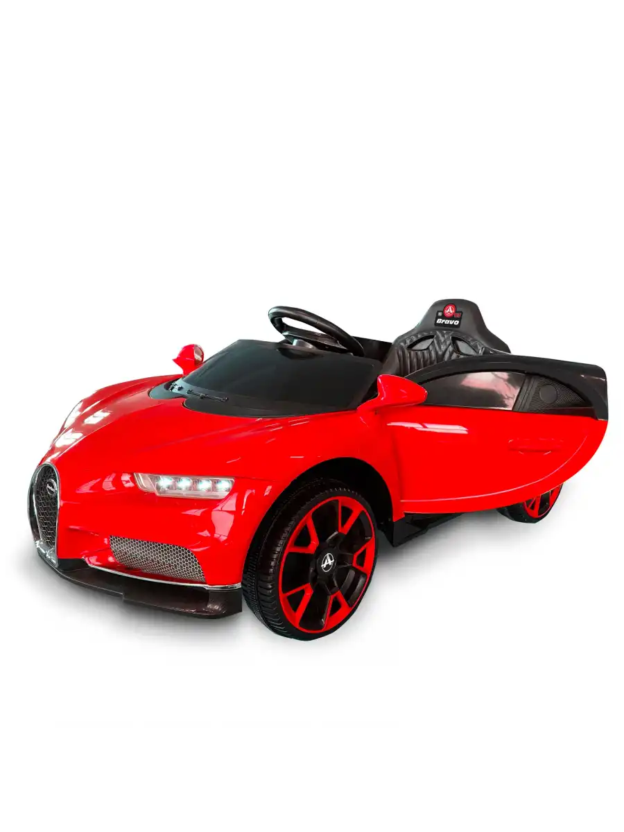 Bravo GT Kırmızı Uzaktan Kumandalı 4X2 12 Volt Akülü Araba - RC Bugatti Akülü Araba