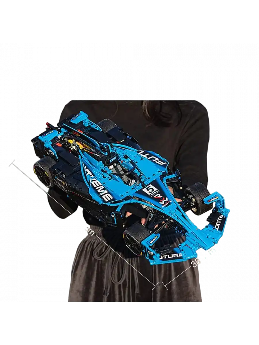 CADA FORMULA E Yarış Arabası Lego - Lego Setleri - CADA Mini Lego - F1 Formula Araba Yarış Arabası