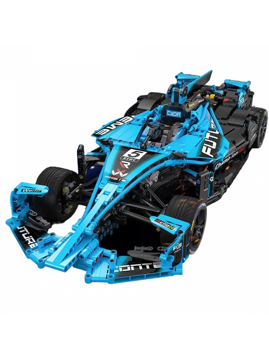 CADA FORMULA E Yarış Arabası Lego - Lego Setleri - CADA Mini Lego - F1 Formula Araba Yarış Arabası
