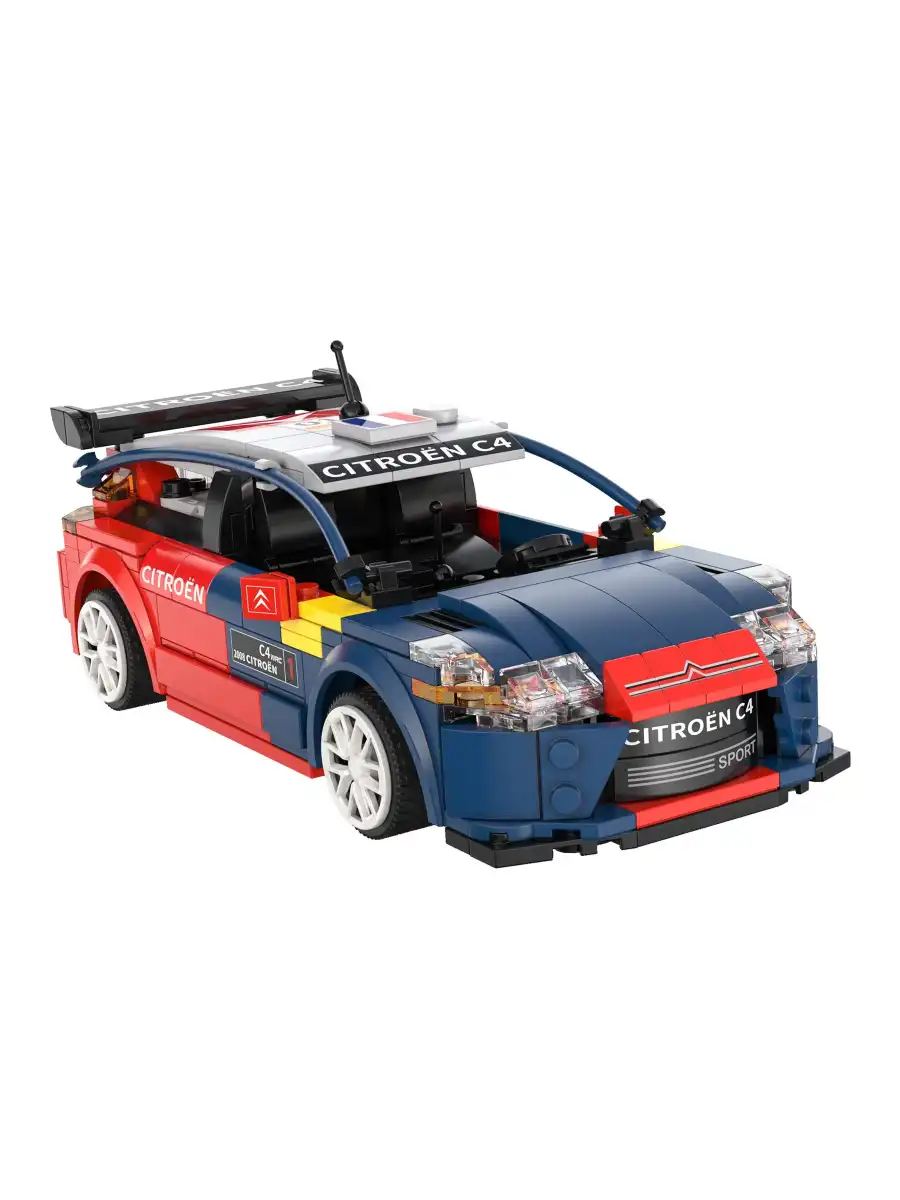 CADA Kumandalı CİTROEN C4 WRC Motorlu Araba Lego - Lego Setleri - CADA Mini Lego - Araba CADA Lego RC Araba