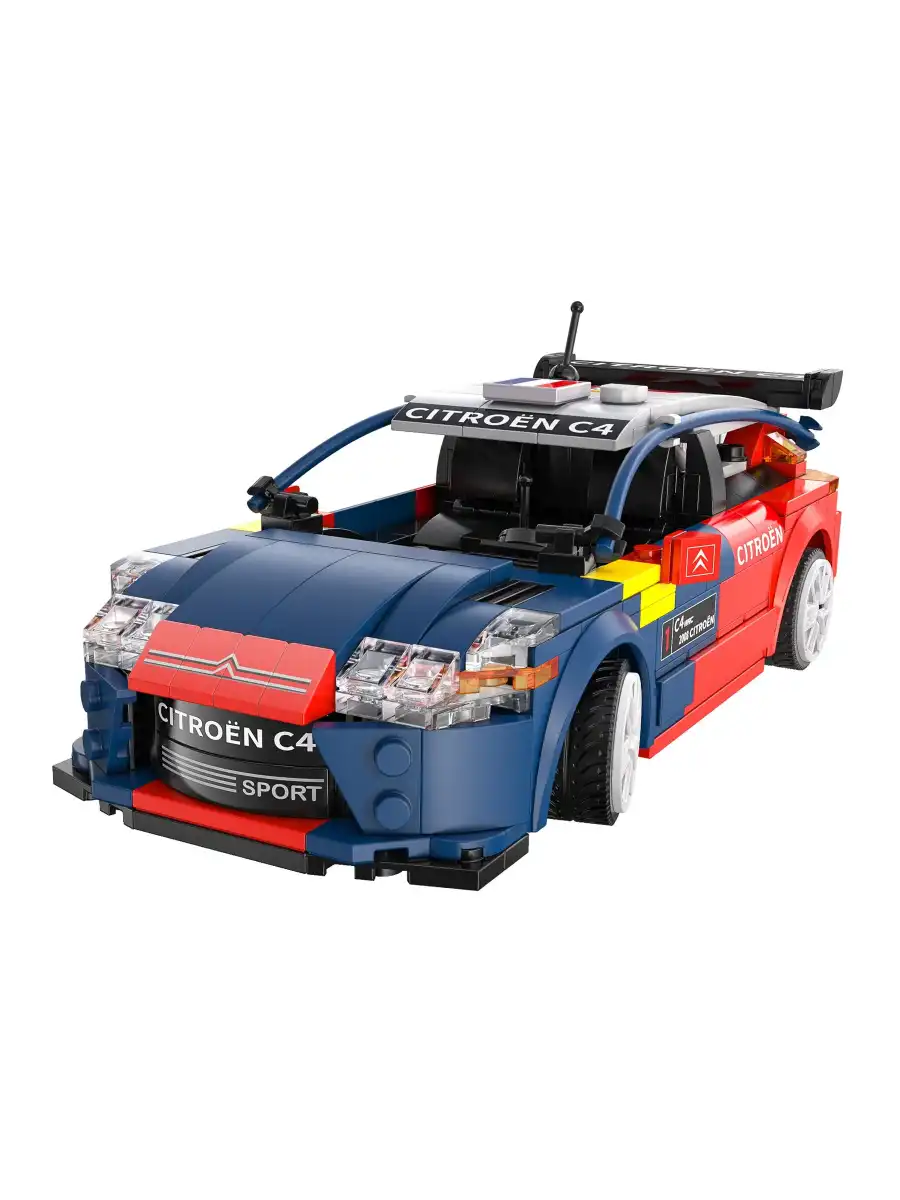 CADA Kumandalı CİTROEN C4 WRC Motorlu Araba Lego - Lego Setleri - CADA Mini Lego - Araba CADA Lego RC Araba