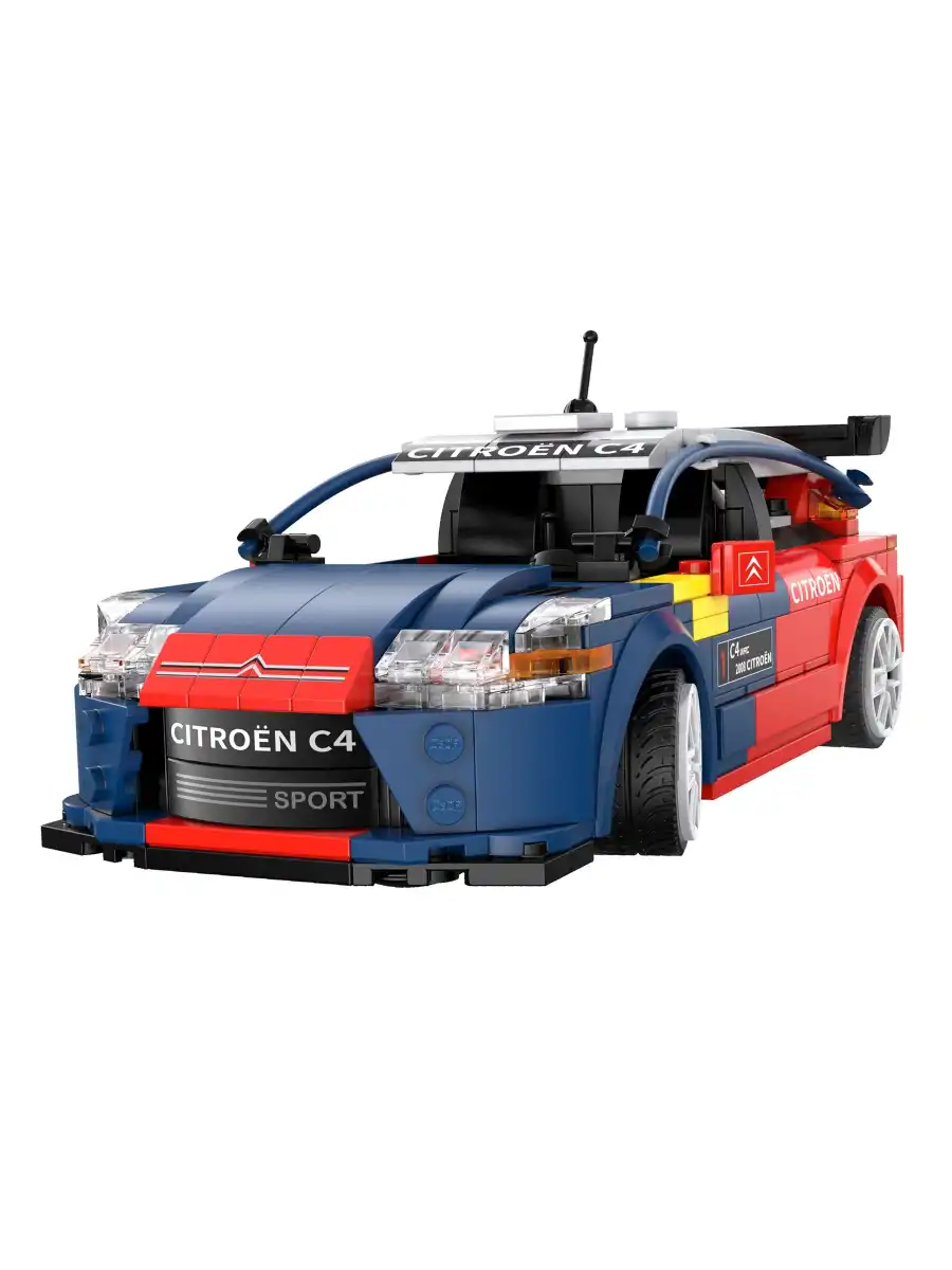 CADA Kumandalı CİTROEN C4 WRC Motorlu Araba Lego - Lego Setleri - CADA Mini Lego - Araba CADA Lego RC Araba