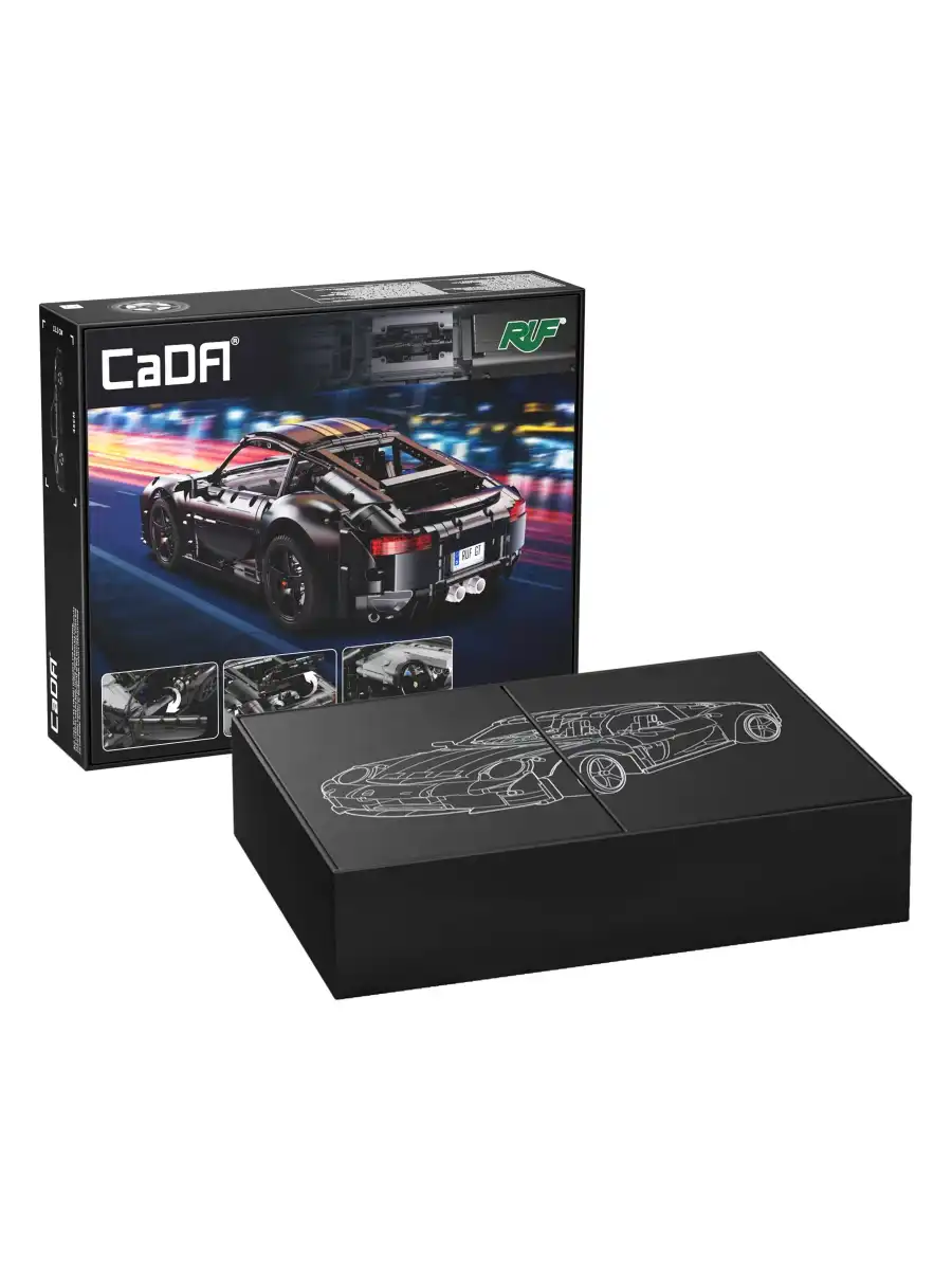 CADA Kumandalı RUF GT 2019 Motorlu Araba Lego - Lego Setleri - CADA Mini Lego - Araba CADA Lego RC Araba