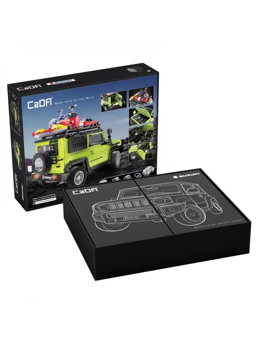 CADA Suzuki Jimny Araba Lego - Lego Setleri - CADA Mini Lego - Suzuki Jimny Araba Yarış Arabası