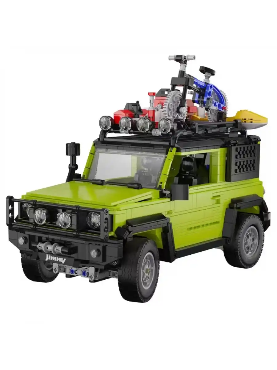 CADA Suzuki Jimny Araba Lego - Lego Setleri - CADA Mini Lego - Suzuki Jimny Araba Yarış Arabası