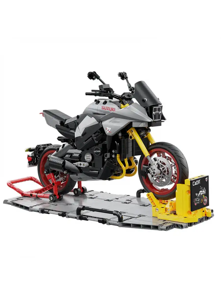 CADA Suzuki Katana 2022 Motosiklet Lego - Lego Setleri - CADA Mini Lego - Motorsiklet CADA Lego