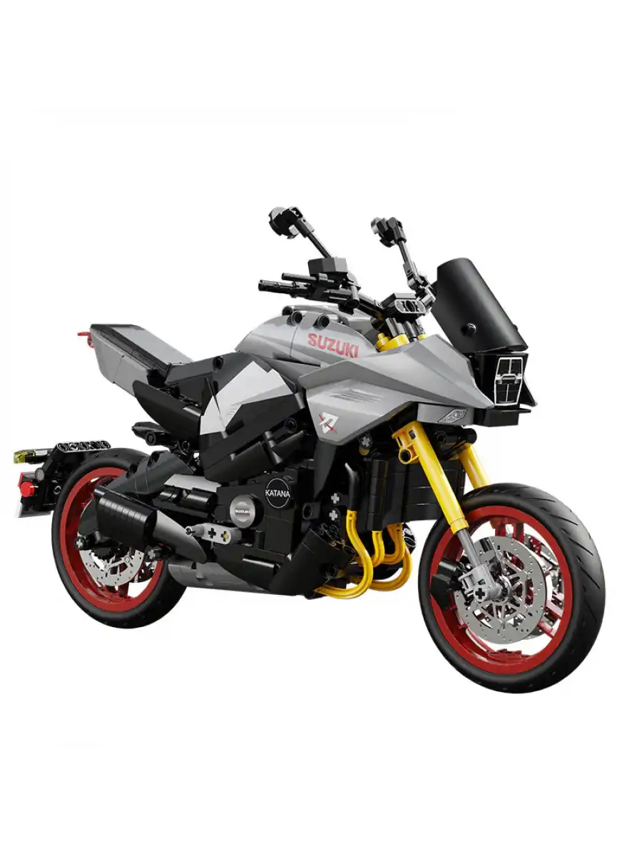 CADA Suzuki Katana 2022 Motosiklet Lego - Lego Setleri - CADA Mini Lego - Motorsiklet CADA Lego