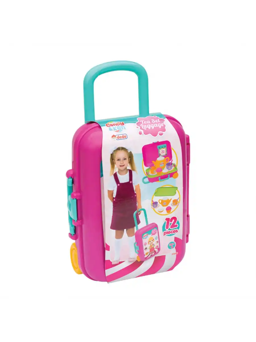 Candy & Ken Çay Set Bavulum - Mutfak Setleri - Ev Oyuncak Setleri