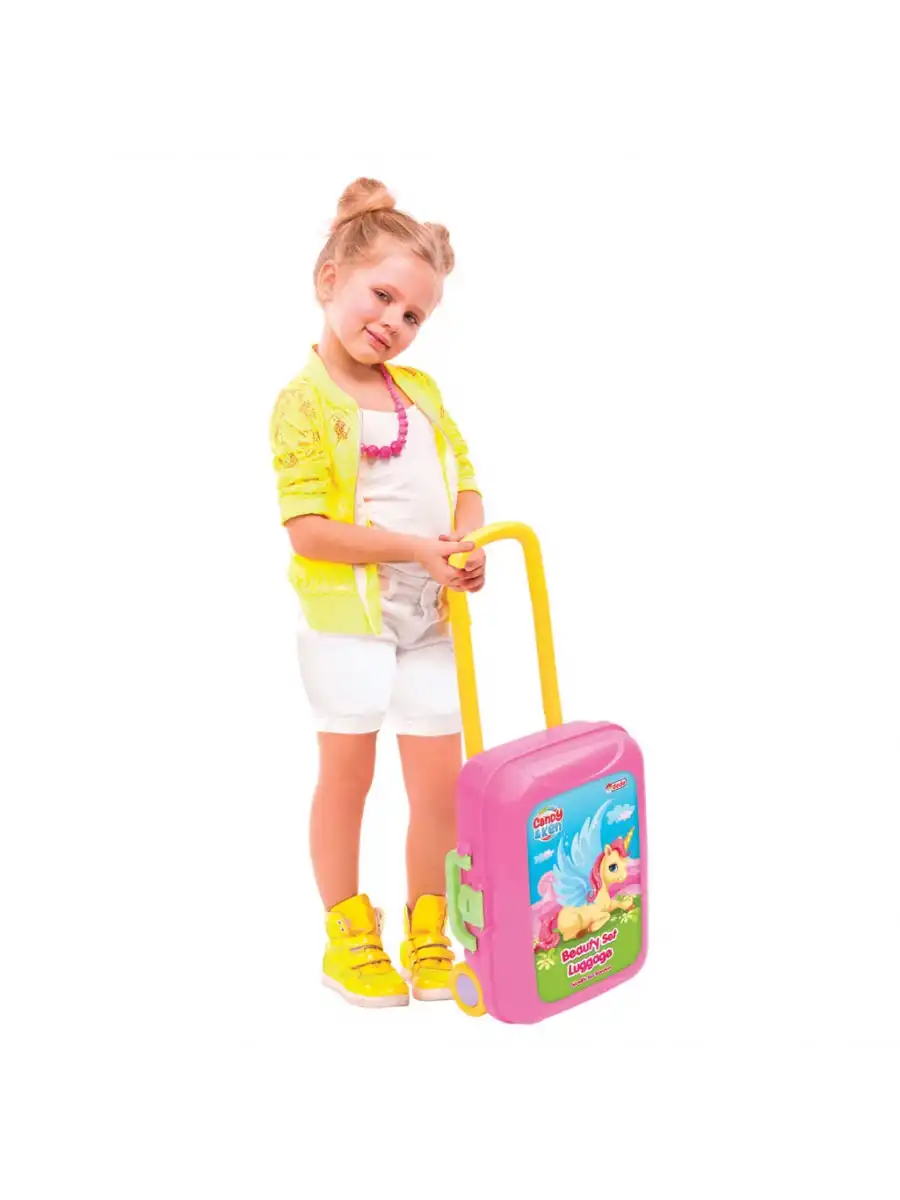 Candy & Ken Güzellik Set Bavulum - Güzellik Setleri - Kuaför Oyuncak Seti - Makyaj Seti