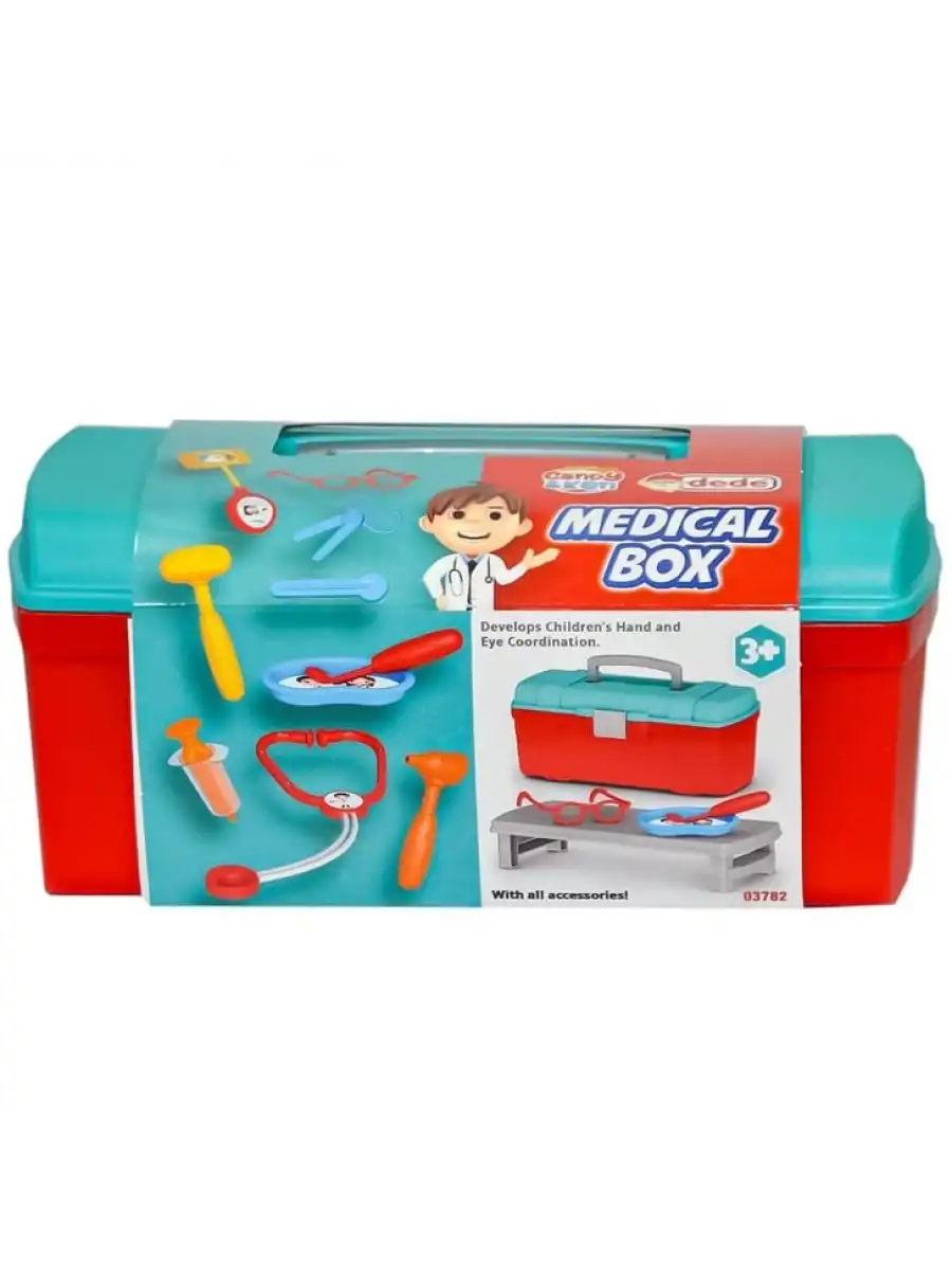 Candy & Ken Medikal Çanta - Doktor Çantası - Doktor Seti - Hasta Oyuncakları