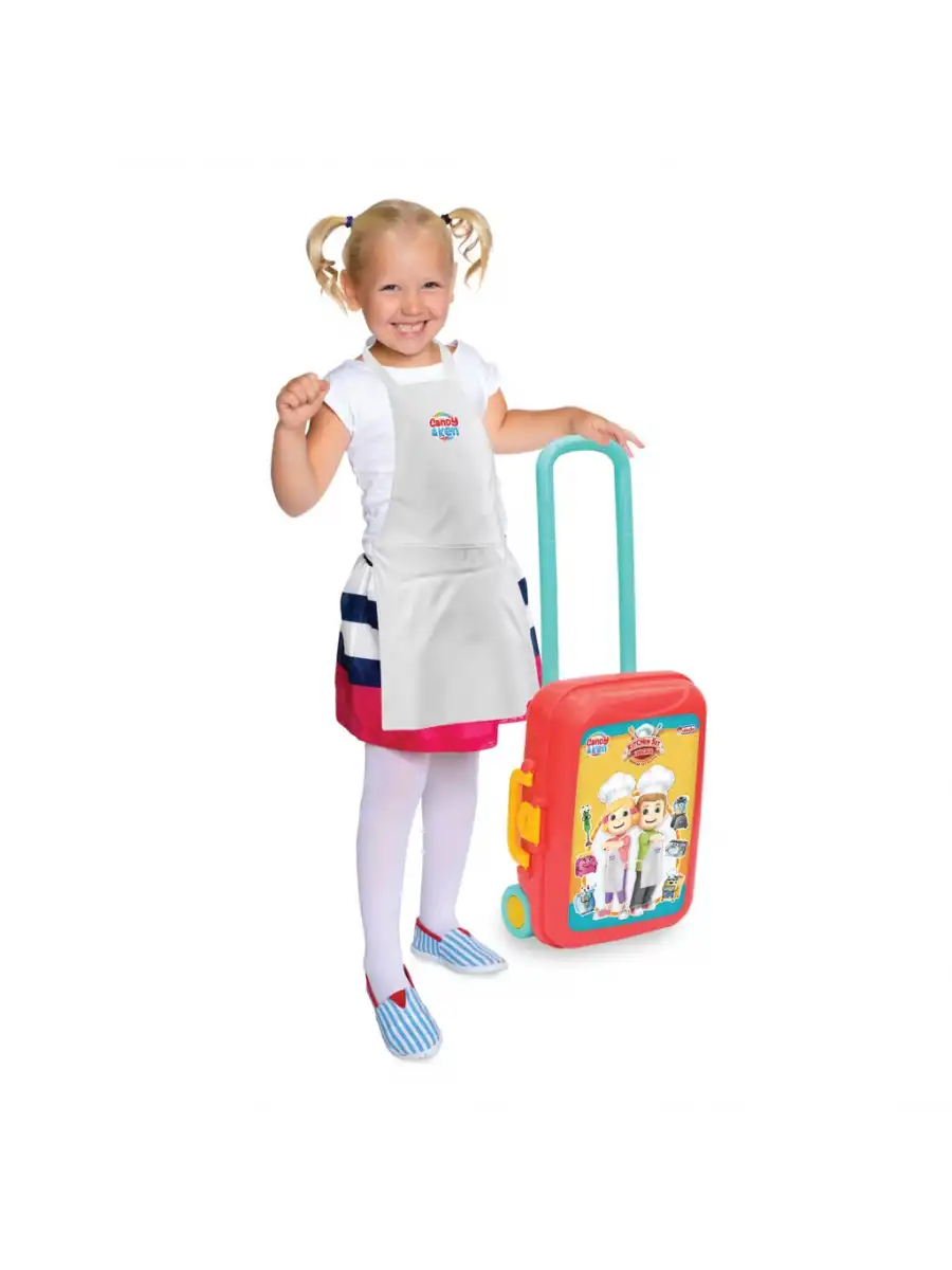Candy & Ken Mutfak Set Bavulum - Mutfak Setleri - Ev Oyuncak Setleri - Bulaşık Seti
