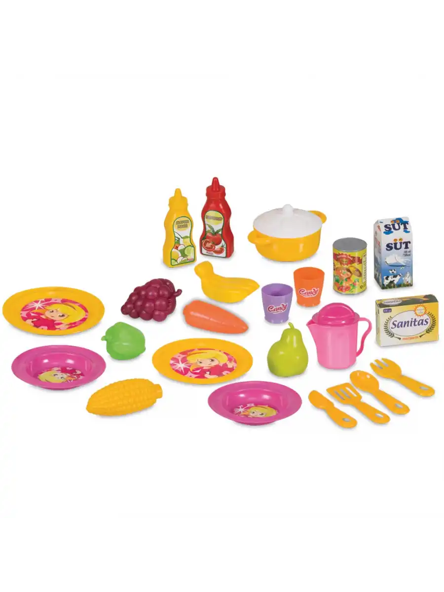 Candy & Ken Pazar Arabası - Mutfak Setleri - Ev Oyuncak Setleri