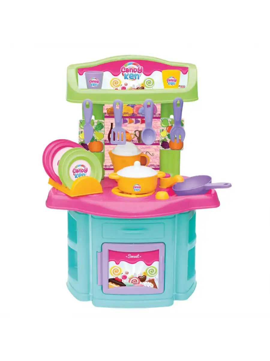 Candy & Ken Şef Mutfak Set - Mutfak Setleri - Ev Oyuncak Setleri
