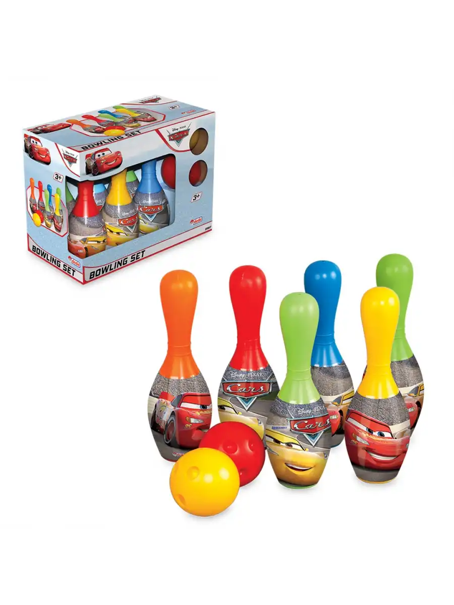 Cars Bowling Seti - Spor Oyuncakları - Bovling Seti - Bovling Oyuncak - Bowling Yarışı