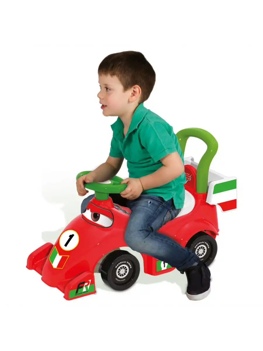 Cars F1 İlk Arabam - Binmeli Araba - Çocuk Arabası - İlk Adım Arabası
