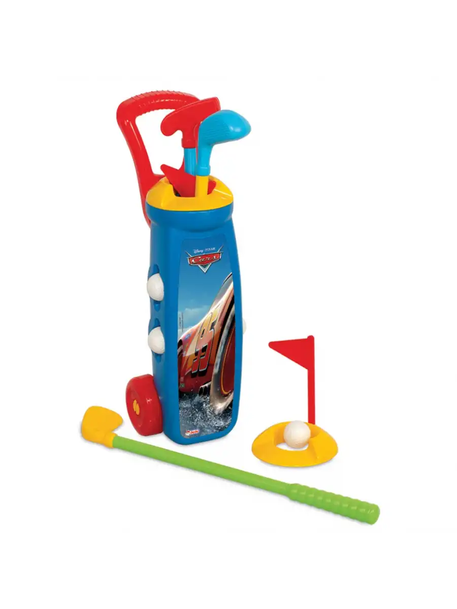 Cars Golf Arabası - Golf Seti - Bahçe Oyuncakları - Golf Oyuncakları