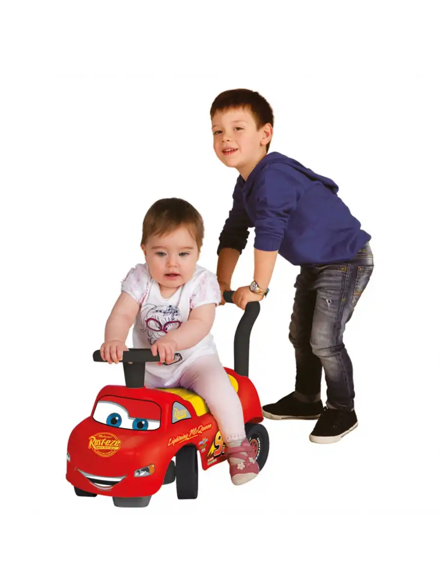 Cars İlk Arabam - Binmeli Araba - Çocuk Arabası - İlk Adım Arabası