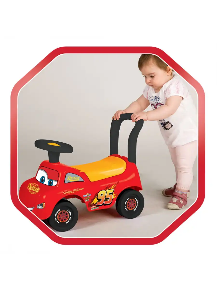 Cars İlk Arabam - Binmeli Araba - Çocuk Arabası - İlk Adım Arabası