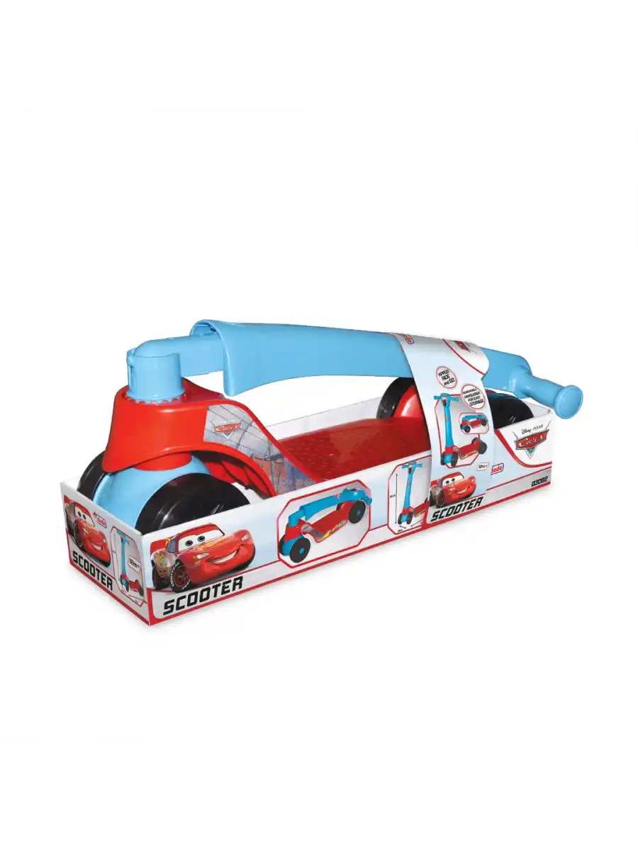 Cars Scooter - Plastik Scooter - 4 Tekerli Scooter - Bingit - Kaykay