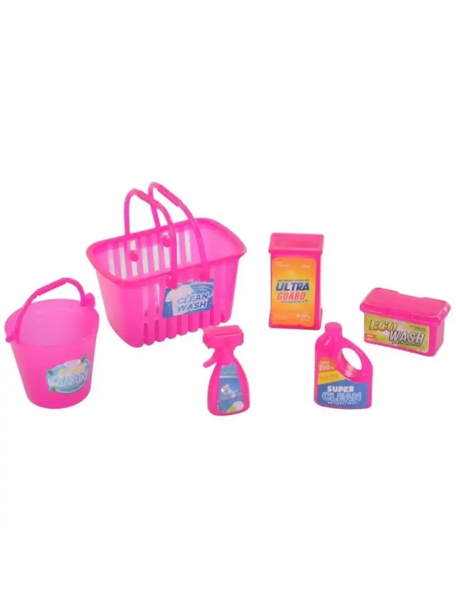 Cindy Doll Lavabo ve Temizlik Seti - Oyuncak Lavabolu Bebek - Barbie Temizlik Seti - Aksesuarlı Lavabo Bebek Oyuncak