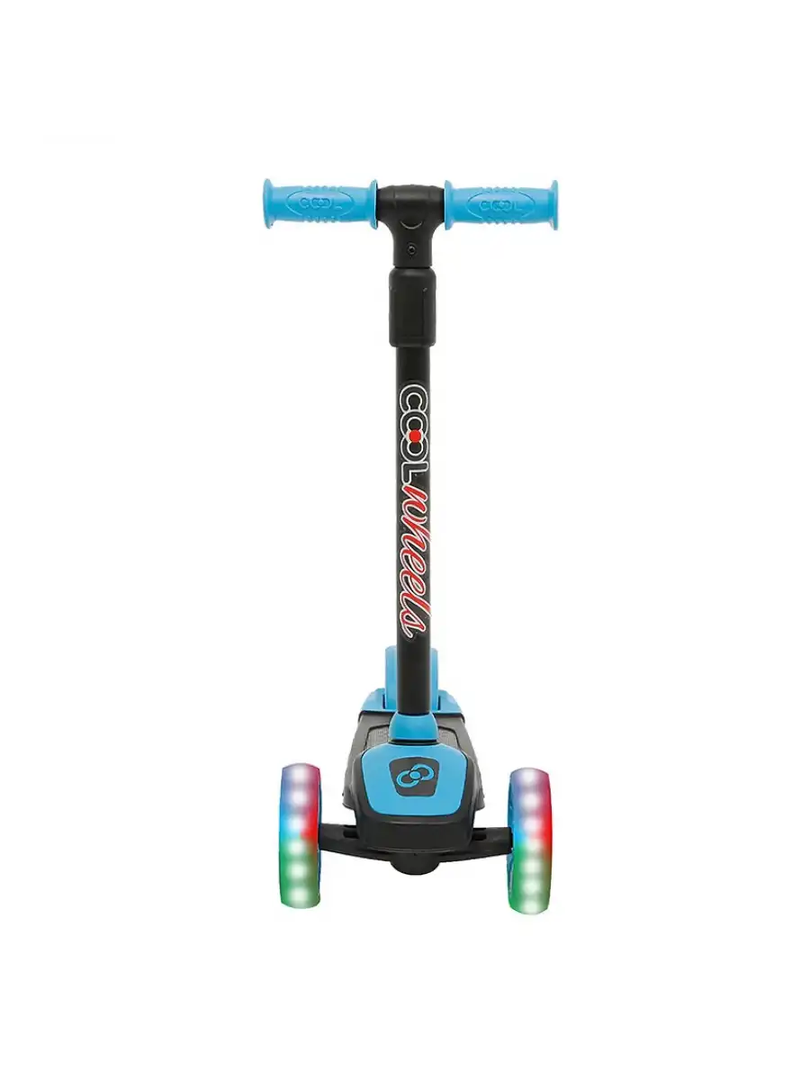 Cool Wheels Mavi Twist Işıklı 3 Tekerlekli Scooter - Işıklı Scooter - CoolWheels Scooter - Çocuk Scooter - İttir Git