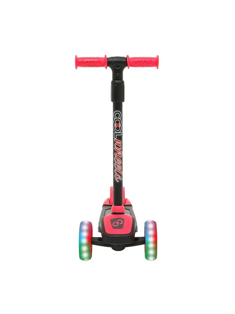 Cool Wheels Pembe Twist Işıklı 3 Tekerlekli Scooter - Işıklı Scooter - CoolWheels Scooter - Çocuk Scooter - İttir Git