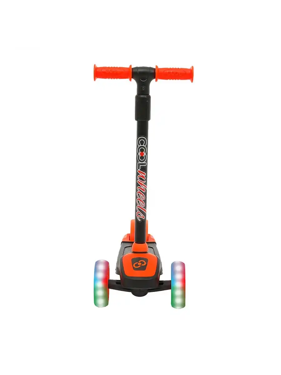 Cool Wheels Turuncu Twist Işıklı 3 Tekerlekli Scooter - Işıklı Scooter - CoolWheels Scooter - Çocuk Scooter - İttir Git
