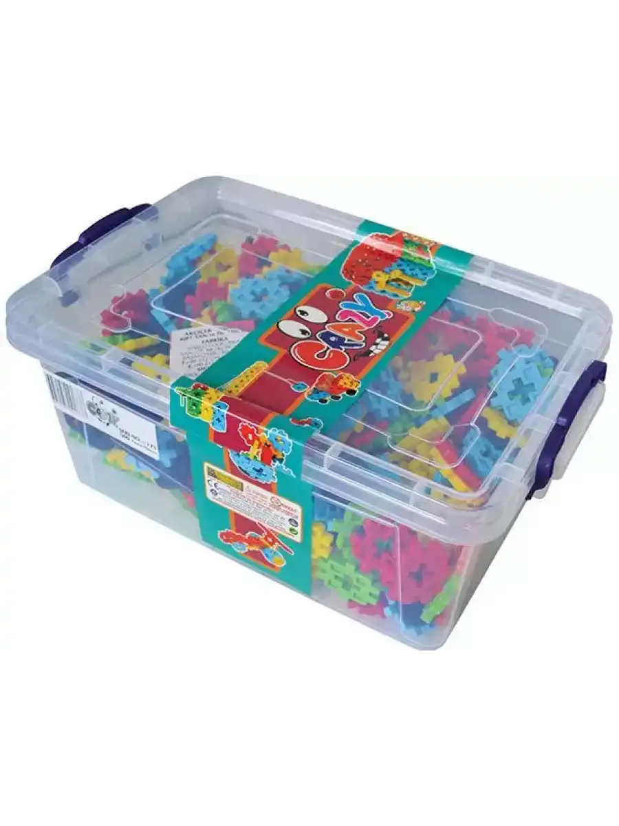 Crazy Eğitici Blok Oyunu 500 Parça - Oyuncak Lego Seti - Birbirine Geçmeli STEM Lego Seti - Eğitici Oyuncak