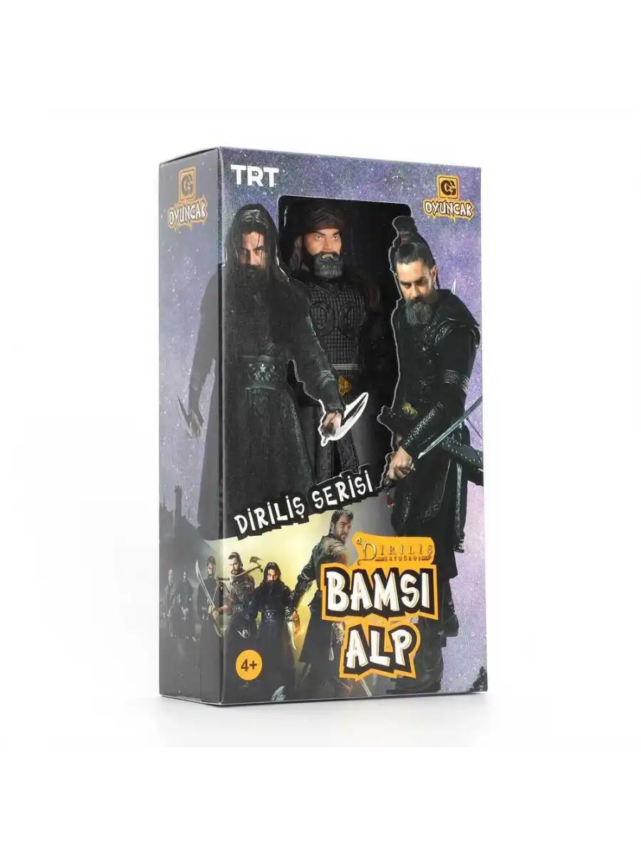 Diriliş Ertuğrul Bamsı Alp Karakteri - Bamsı Alp Figürü - Diriliş Ertuğrul Oyuncak - Diriliş Ertuğrul Karakteri