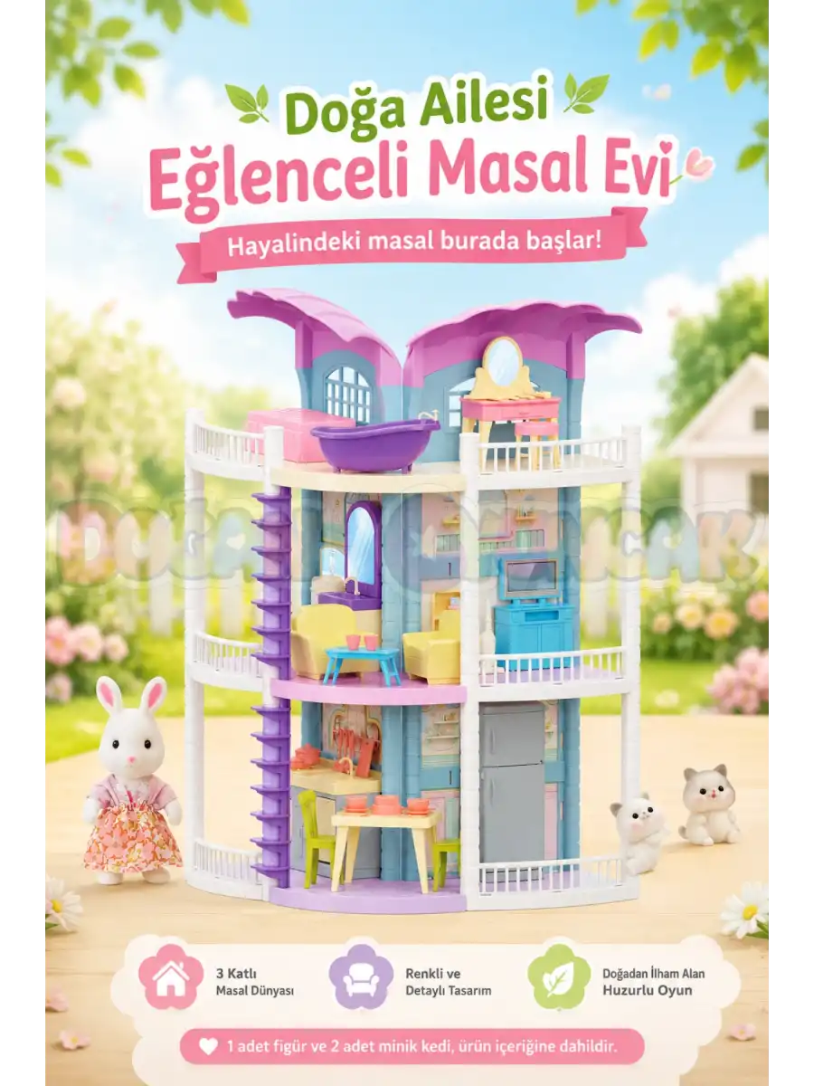 Doğa Ailesi Eğlenceli Masal Evi