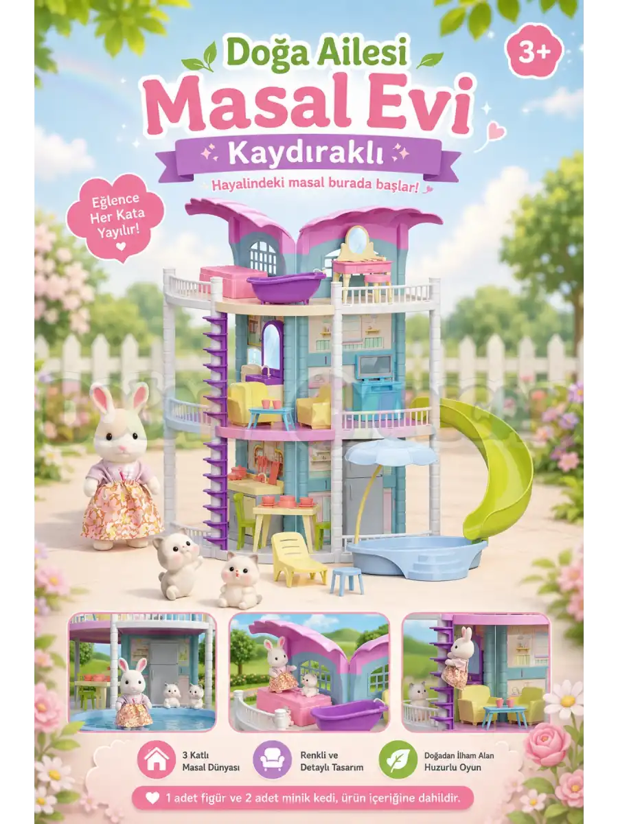 Doğa Ailesi Masal Evi Kaydıraklı