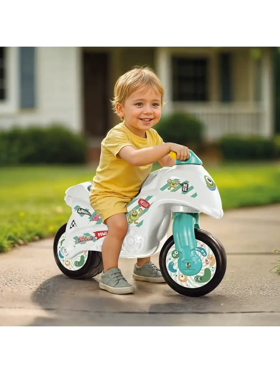 Dolu 2626 İlk Motorum Beyaz - Pedalsız İlk Sürüş Oyuncağı