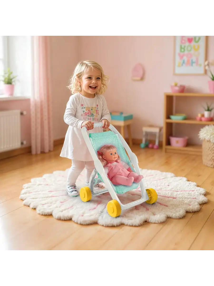 Dolu 2659 Oyuncak Puset - Çocuk Bebek Arabası