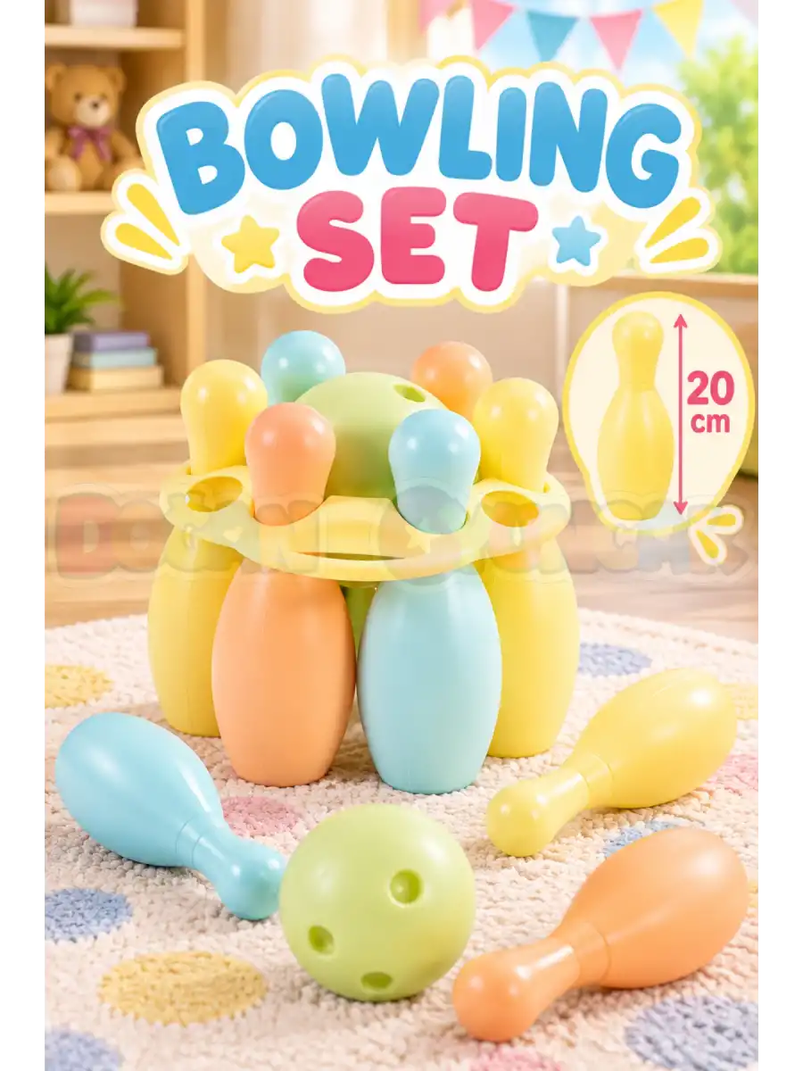 Dolu 5223 Bowling Seti - Bovling Oyuncak Seti
