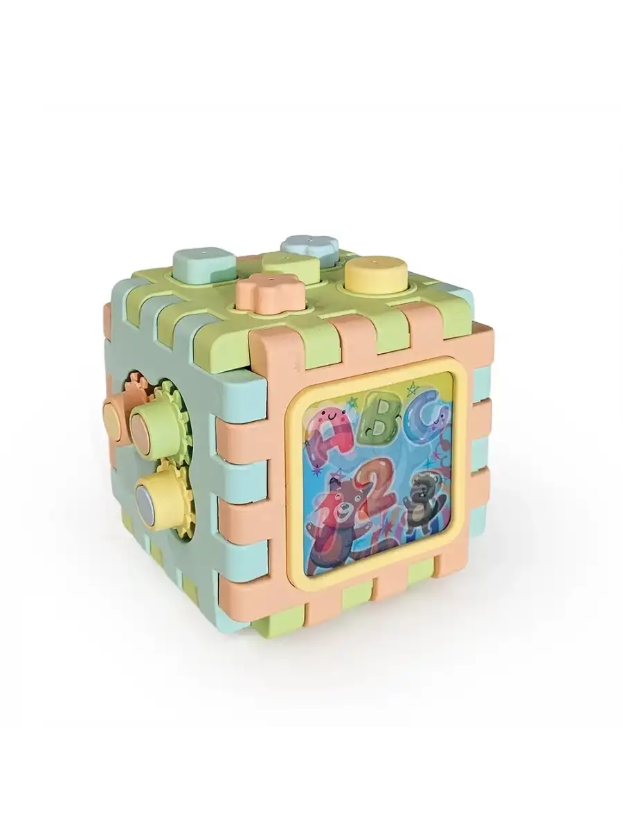 Dolu 5292 Eğitici Küp, Puzzle Oyuncak, Bultak - Bebek Oyuncakları