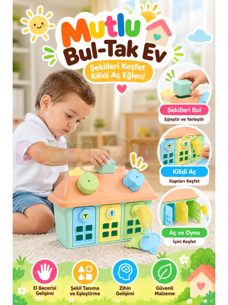 Dolu 5297 Mutlu Bul-Tak Ev - Kilitli Kapı