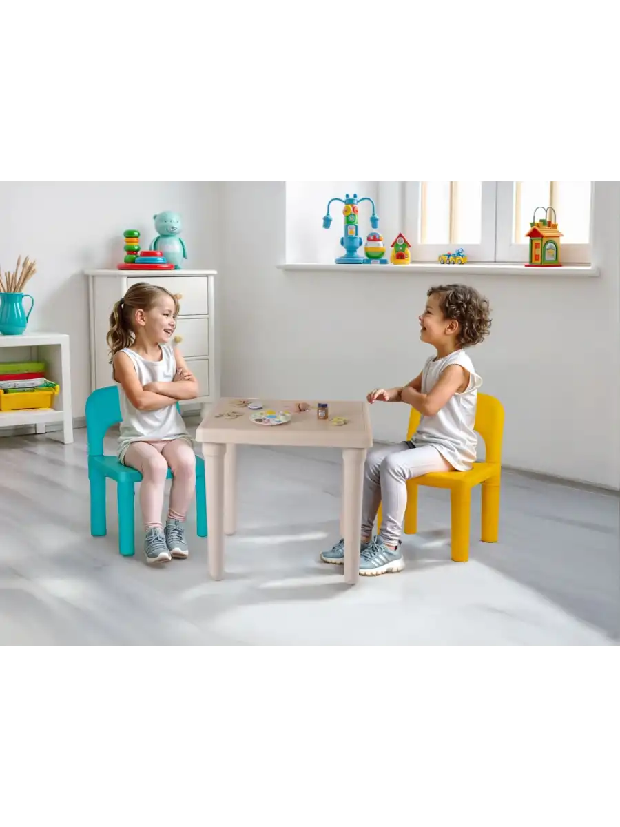 Dolu Masa ve Sandalye Seti 2678 - Aktivite Masası