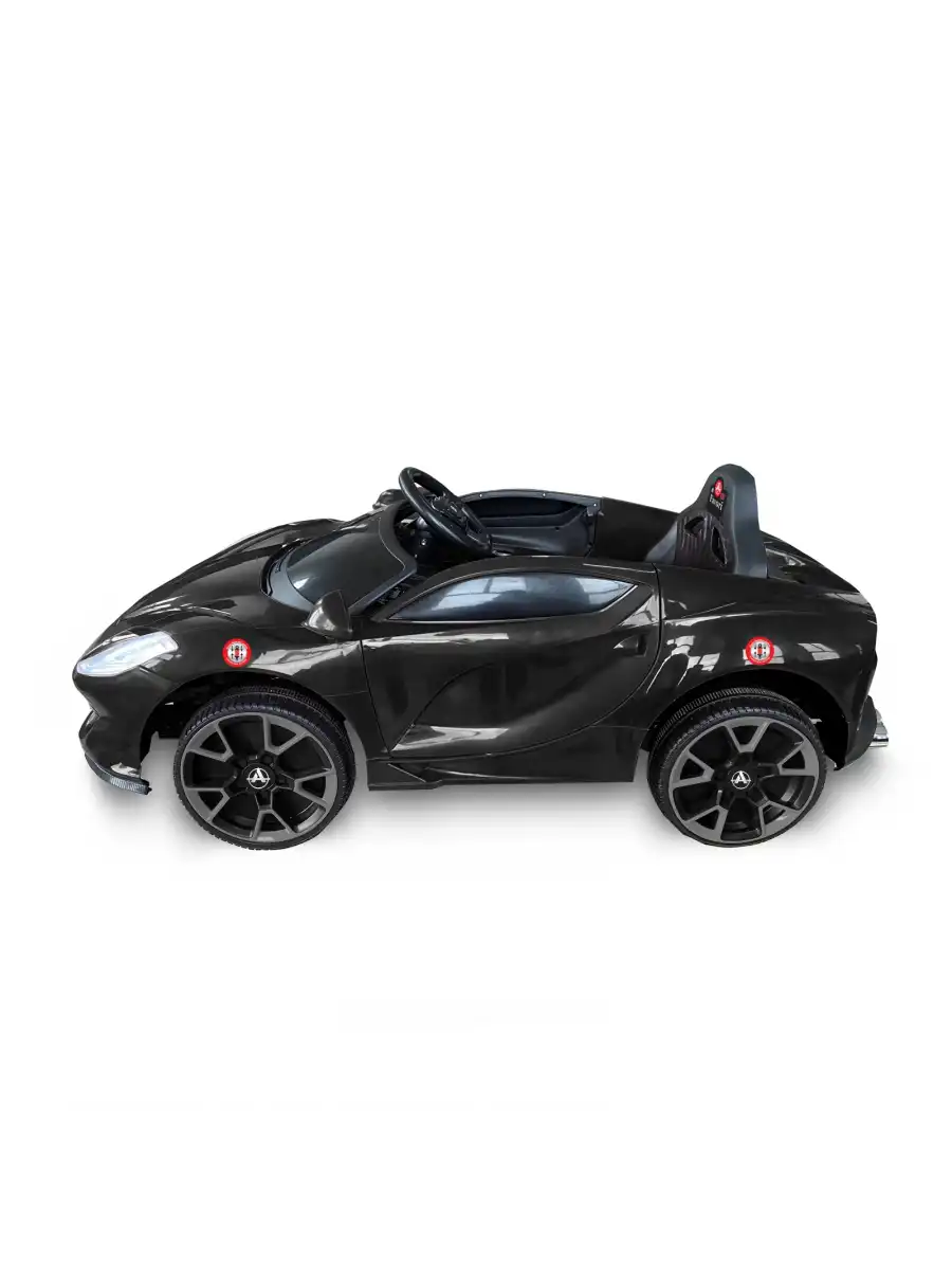 Favori GT Siyah Uzaktan Kumandalı 4X2 12 Volt Akülü Araba - RC Ferrari Akülü Araba