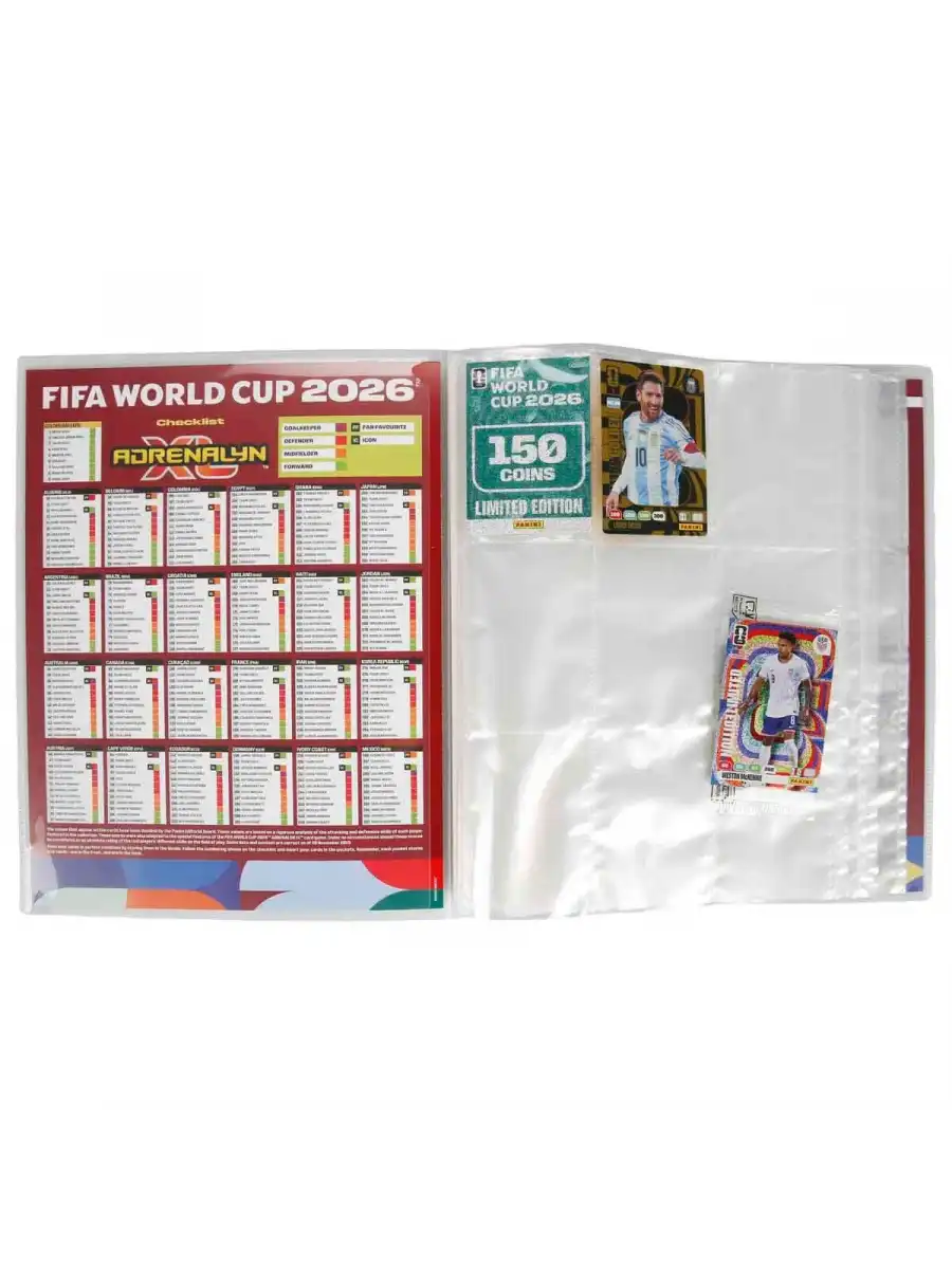 FIFA World Cup 2026 Adrenalyn XL Başlangıç Paketi - Futbolcu Kartları  FİFA Dünya Kupası Kartları