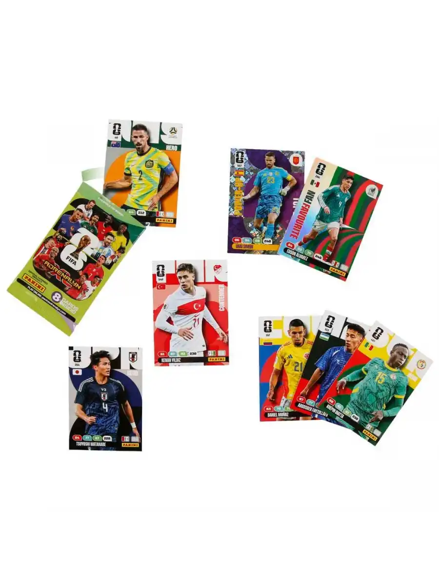 FIFA World Cup 2026 Adrenalyn XL Trading Kart - Futbolcu Kartları - FİFA Dünya Kupası Kartları