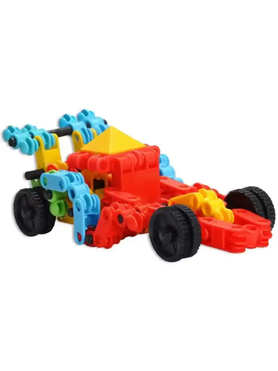 Flexy Tangles Blok Oyunu 150 Parça - Oyuncak Lego Seti - Birbirine Geçmeli STEM Lego Seti - Eğitici Oyuncak