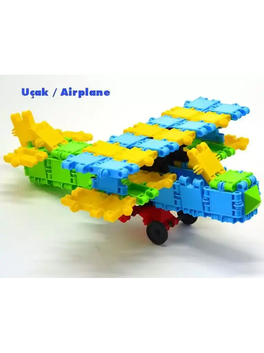 Flexy Tangles Blok Oyunu 150 Parça - Oyuncak Lego Seti - Birbirine Geçmeli STEM Lego Seti - Eğitici Oyuncak