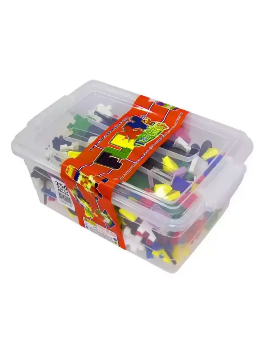 Flexy Tangles Blok Oyunu 250 Parça - Oyuncak Lego Seti - Birbirine Geçmeli STEM Lego Seti - Eğitici Oyuncak
