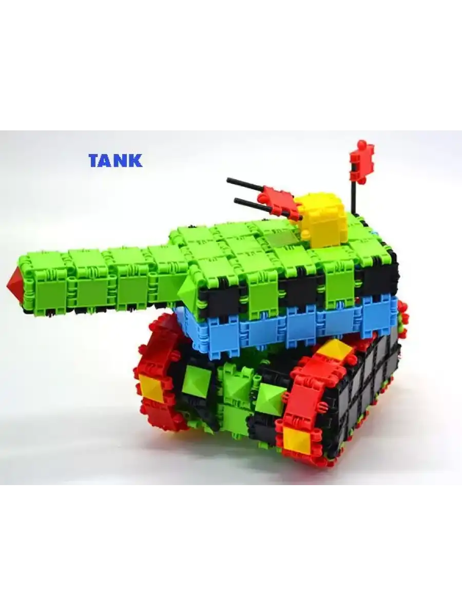 Flexy Tangles Blok Oyunu 250 Parça - Oyuncak Lego Seti - Birbirine Geçmeli STEM Lego Seti - Eğitici Oyuncak