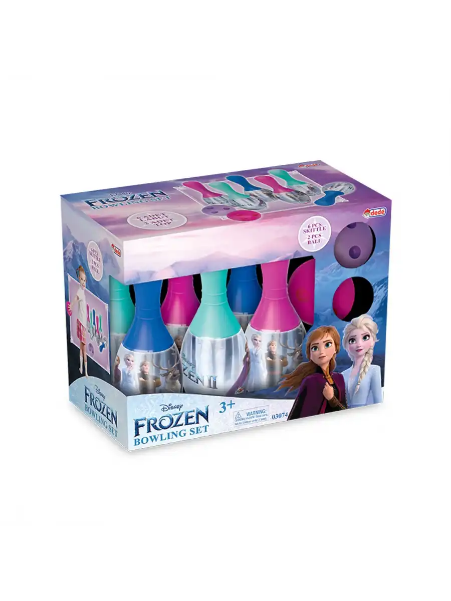 Frozen Bowling Seti - Spor Oyuncakları - Bovling Seti - Bovling Oyuncak - Bowling Yarışı