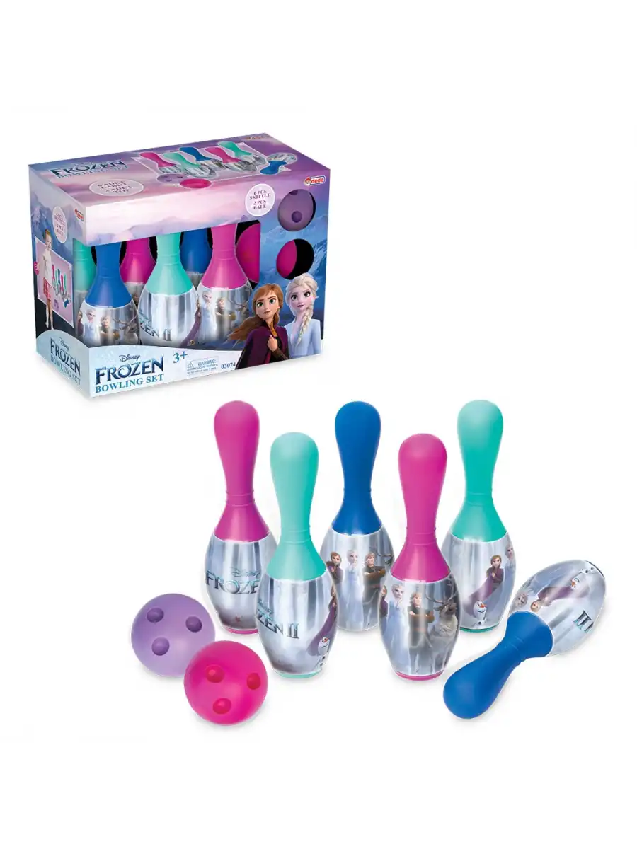 Frozen Bowling Seti - Spor Oyuncakları - Bovling Seti - Bovling Oyuncak - Bowling Yarışı