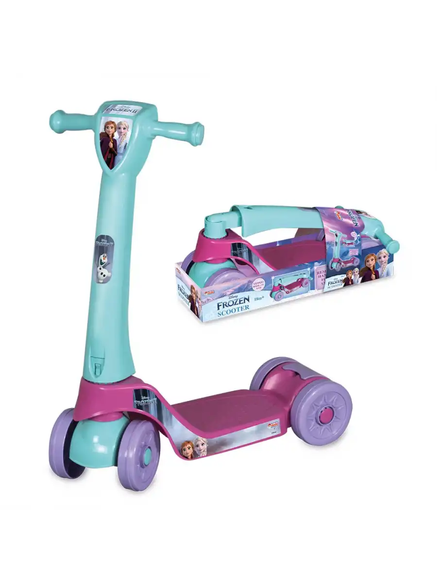 Frozen Scooter - Plastik Scooter - 4 Tekerli Scooter - Bingit - Kaykay