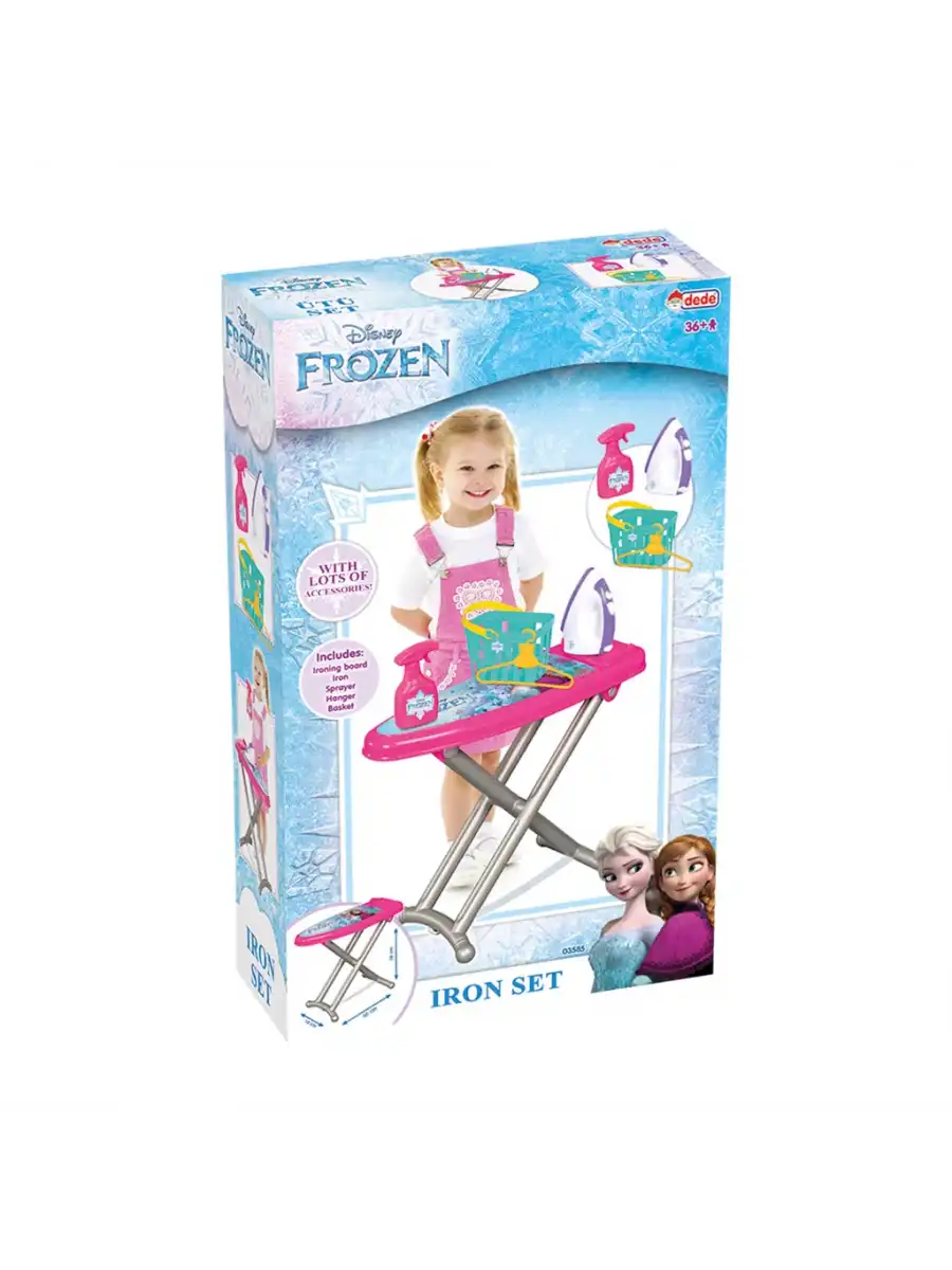 Frozen Ütü Seti - Ev Eşyaları Seti - Ev Oyuncakları Seti - Ütü Oyuncak