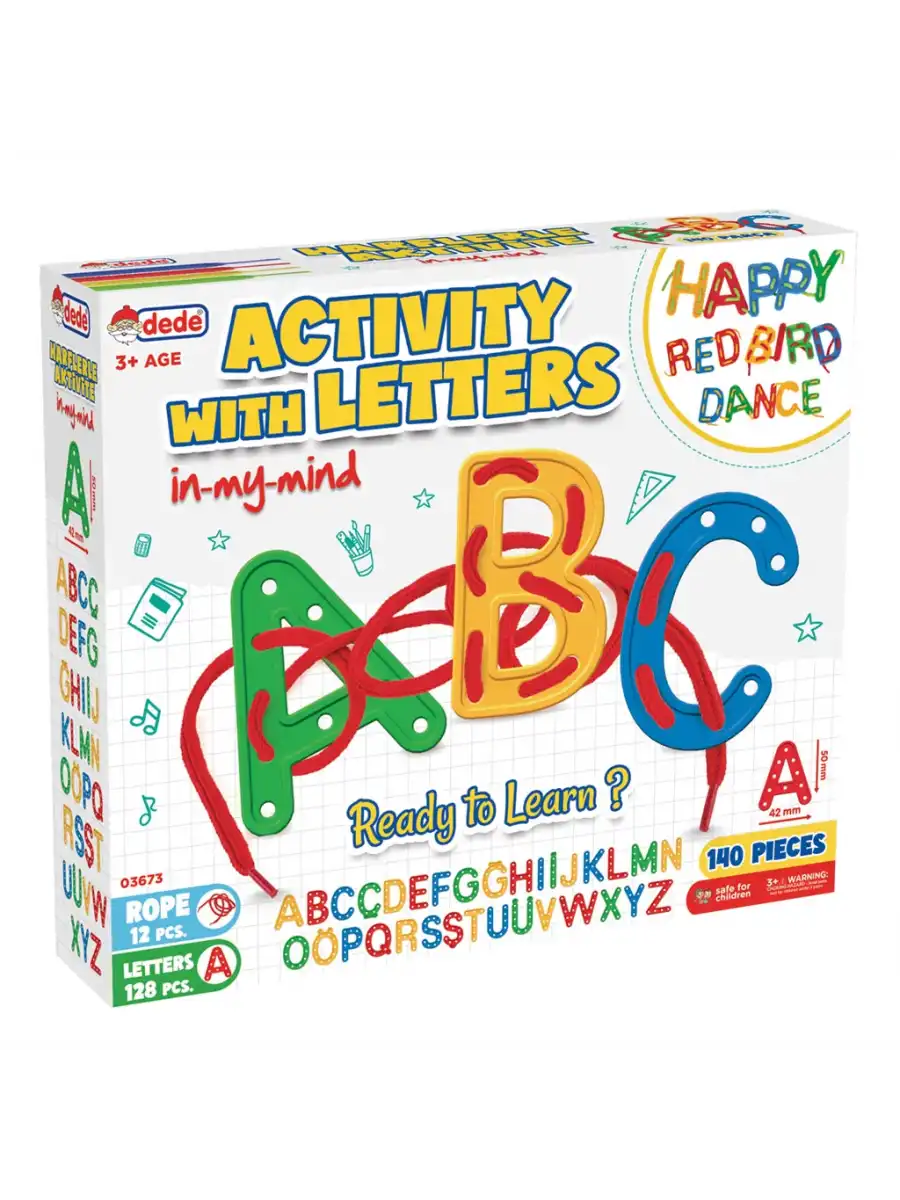 Harflerle Aktivite Oyunu - Lego Setleri - Alfabe Oyunu - Şekilli Lego