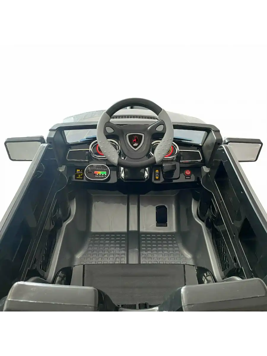 İznik Gri Uzaktan Kumandalı 4X2 12 Volt Akülü Araba - RC Jeep Akülü Araba